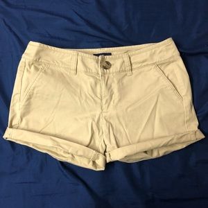 American Eagle Twill Shorts (Size 0)